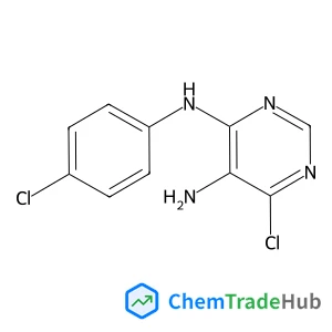 6-Chloro-N4-(4-chlorophenyl)pyrimidine-4,5-diamine