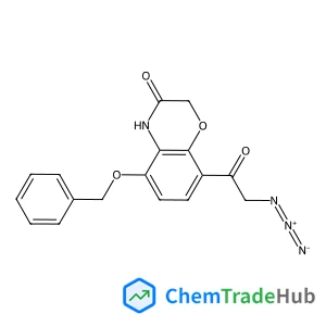 8-(2-azidoacetyl)-5-(benzyloxy)-2H-benzo[b][1,4]oxazin-3(4H)-one