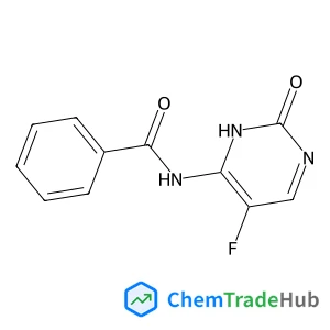 N-(5-Fluoro-2-oxo-2,3-dihydro-4-pyrimidinyl)benzamide structure N-(5-Fluoro-2-oxo-2,3-dihydro-4-pyrimidinyl)benzamide structure