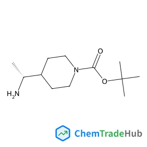 2-Methyl-2-propanyl 4-[(1R)-1-aminoethyl]-1-piperidinecarboxylate