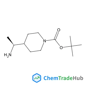 2-Methyl-2-propanyl 4-[(1S)-1-aminoethyl]-1-piperidinecarboxylate