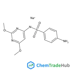 Sodium [(4-aminophenyl)sulfonyl](2,6-dimethoxy-4-pyrimidinyl)azanide