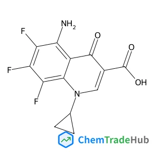 5-Amino-1-cyclopropyl-6,7,8-trifluoro-4-oxo-1,4-dihydro-3-quinolinecarboxylic acid