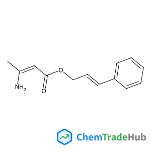 (2E)-3-Phenyl-2-propen-1-yl (2Z)-3-amino-2-butenoate