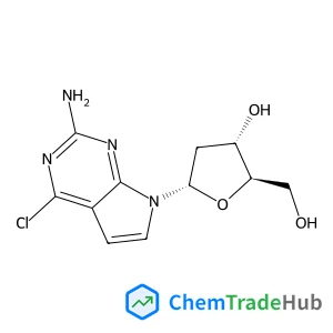 4-Chloro-7-(2-deoxy-beta-D-erythro-pentofuranosyl)-7H-pyrrolo[2,3-d]pyrimidin-2-amine