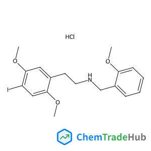 2-(4-Iodo-2,5-dimethoxyphenyl)-N-(2-methoxybenzyl)ethanamine hydrochloride (1:1)