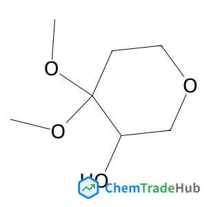 4,4-Dimethoxytetrahydro-2H-pyran-3-ol