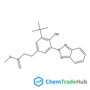 1,2-Ethanediyl bis{3-[3-(2H-benzotriazol-2-yl)-4-hydroxy-5-(2-methyl-2-propanyl)phenyl]propanoate}
