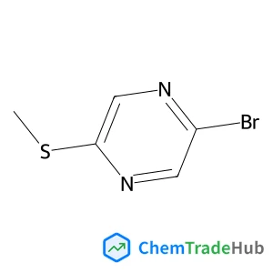 2-Bromo-5-(methylsulfanyl)pyrazine