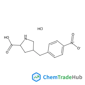(2S,4R)-4-(4-Nitrobenzyl)pyrrolidine-2-carboxylic acid hydrochloride