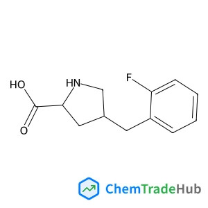 (2S,4R)-4-(2-Fluorobenzyl)pyrrolidine-2-carboxylic acid