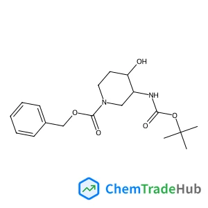 Benzyl (3R,4R)-3-(tert-butoxycarbonylamino)-4-hydroxypiperidine-1-carboxylate