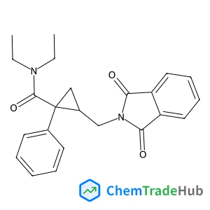 (1R,2S)-2-[(1,3-Dioxo-1,3-dihydro-2H-isoindol-2-yl)methyl]-N,N-diethyl-1-phenylcyclopropanecarboxamide
