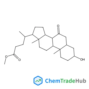 (R)-Methyl 4-((3R,5S,8R,9S,10S,13R,14S,17R)-3-hydroxy-10,13-dimethyl-7-oxohexadecahydro-1H-cyclopenta[a]phenanthren-17-yl)pentanoate