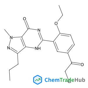 5-[5-(Chloroacetyl)-2-ethoxyphenyl]-1-methyl-3-propyl-1,6-dihydro-7H-pyrazolo[4,3-d]pyrimidin-7-one
