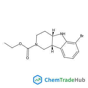Ethyl (4as,9br)-6-bromo-1h,2h,3h,4h,4ah,5h,9bh-pyrido[4,3-b]indole-2-carboxylate