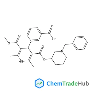 (3R)-1-Benzyl-3-piperidinyl methyl (4R)-2,6-dimethyl-4-(3-nitrophenyl)-1,4-dihydro-3,5-pyridinedicarboxylate