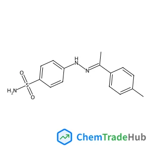4-[2-[1-(4-Methylphenyl)ethylidene]hydrazinyl]benzenesulfonamide