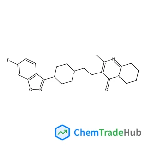 3-{2-[4-(6-Fluoro-1,2-benzoxazol-3-yl)-1-piperidinyl]ethyl}-2-methyl-6,7,8,9-tetrahydro-4H-pyrido[1,2-a]pyrimidin-4-one