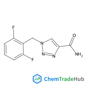 1-(2,6-Difluorobenzyl)-1H-1,2,3-triazole-4-carboxamide