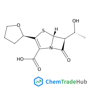 (5R,6S)-6-[(1R)-1-Hydroxyethyl]-7-oxo-3-[(2R)-tetrahydro-2-furanyl]-4-thia-1-azabicyclo[3.2.0]hept-2-ene-2-carboxylic acid
