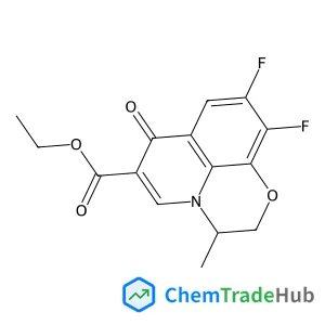 Ethyl (3S)-9,10-difluoro-3-methyl-7-oxo-2,3-dihydro-7H-[1,4]oxazino[2,3,4-ij]quinoline-6-carboxylate