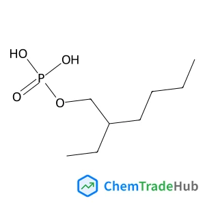 2-Ethylhexyl dihydrogen phosphate structure