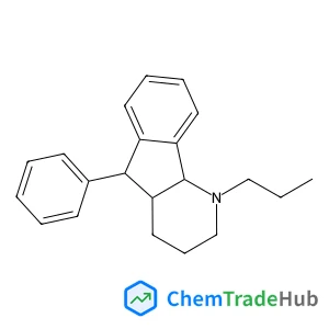 (-)-1-N-PROPYL-5-PHENYL-2,3,4,4A,5,9B-HEXAHYDRO-1H-INDENO(1,2-B)PYRIDI NE