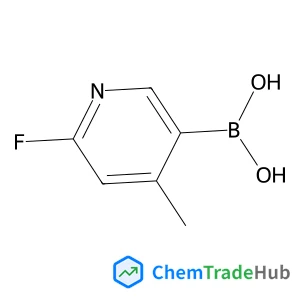 (6-Fluoro-4-methyl-3-pyridinyl)boronic acid