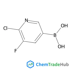 (6-Chloro-5-fluoro-3-pyridinyl)boronic acid