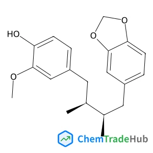 4-[(2S,3R)-4-(1,3-Benzodioxol-5-yl)-2,3-dimethylbutyl]-2-methoxyphenol
