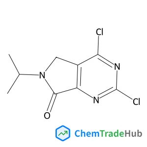 2,4-Dichloro-6-isopropyl-5H-pyrrolo[3,4-d]pyrimidin-7(6H)-one structure
