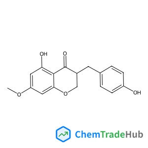 5-Hydroxy-3-(4-hydroxybenzyl)-7-methoxy-2,3-dihydro-4H-chromen-4-one