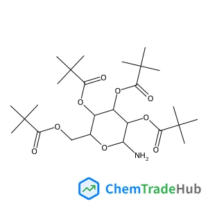 2,3,4,6-Tetrakis-O-(2,2-dimethylpropanoyl)-beta-D-galactopyranosylamine 2,3,4,6-Tetrakis-O-(2,2-dimethylpropanoyl)-beta-D-galactopyranosylamine