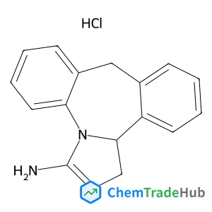 9,13b-Dihydro-1H-dibenzo[c,f]imidazo[1,5-a]azepin-3-amine hydrochloride (1:1)