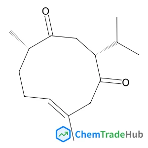 (3R,6E,10S)-3-Isopropyl-6,10-dimethyl-6-cyclodecene-1,4-dione