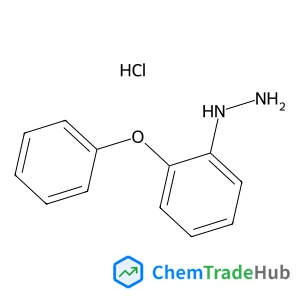 (2-Phenoxyphenyl)hydrazine hydrochloride (1:1) structure
