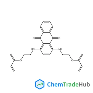 (9,10-Dioxo-9,10-dihydroanthracene-1,4-diyl)bis(imino-2,1-ethanediyl) bis(2-methylacrylate)