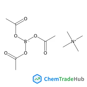 N,N,N-Trimethylmethanaminium tris(acetato-kappaO)(hydrido)borate(1-)