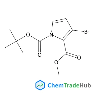 2-Methyl 1-(2-methyl-2-propanyl) 3-bromo-1H-pyrrole-1,2-dicarboxylate