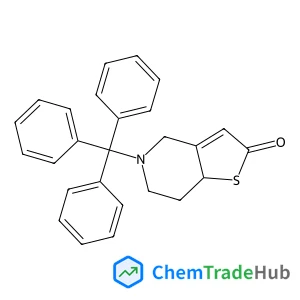 5-trityl-4,6,7,7a-tetrahydrothieno[3,2-c]pyridin-2-one