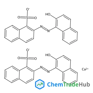 Calcium bis{2-[(E)-(2-hydroxy-1-naphthyl)diazenyl]-1-naphthalenesulfonate}