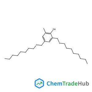 2-Methyl-4,6-bis[(octylsulfanyl)methyl]phenol