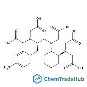 N-{(2R)-3-(4-Aminophenyl)-2-[bis(carboxymethyl)amino]propyl}-N-{(1S,2S)-2-[bis(carboxymethyl)amino]cyclohexyl}glycine