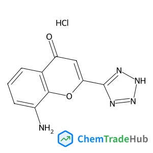 8-Amino-2-(1H-tetrazol-5-yl)-4H-chromen-4-one hydrochloride (1:1) 8-Amino-2-(1H-tetrazol-5-yl)-4H-chromen-4-one hydrochloride (1:1)