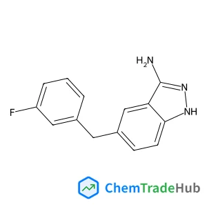 5-(3-Fluorobenzyl)-1H-indazol-3-amine