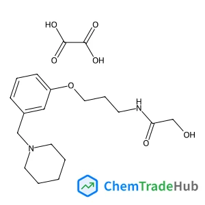 2-Hydroxy-N-{3-[3-(1-piperidinylmethyl)phenoxy]propyl}acetamide ethanedioate (1:1)