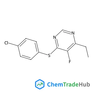 4-(4-Chloro-phenylsulfanyl)-6-ethyl-5-fluoropyrimidine