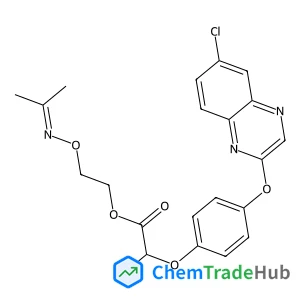 2-[(Isopropylideneamino)oxy]ethyl (2R)-2-{4-[(6-chloro-2-quinoxalinyl)oxy]phenoxy}propanoate