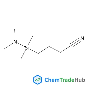 4-[(Dimethylamino)(dimethyl)silyl]butanenitrile